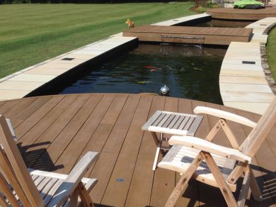 Residential-Coppered-Oak-Pontoons